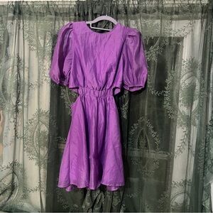 Gorgeous Purple Cutout dress!  XS